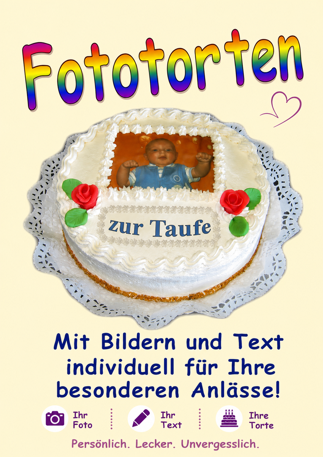 Bild Fototorte
